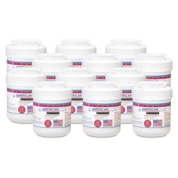 American Filter Co GE MWFA Comparable Refrigerator Water Filters (made by Model number AFC-RF-G1), 12PK MWFAG12-AFC-RF-G1-12-67787 - main
